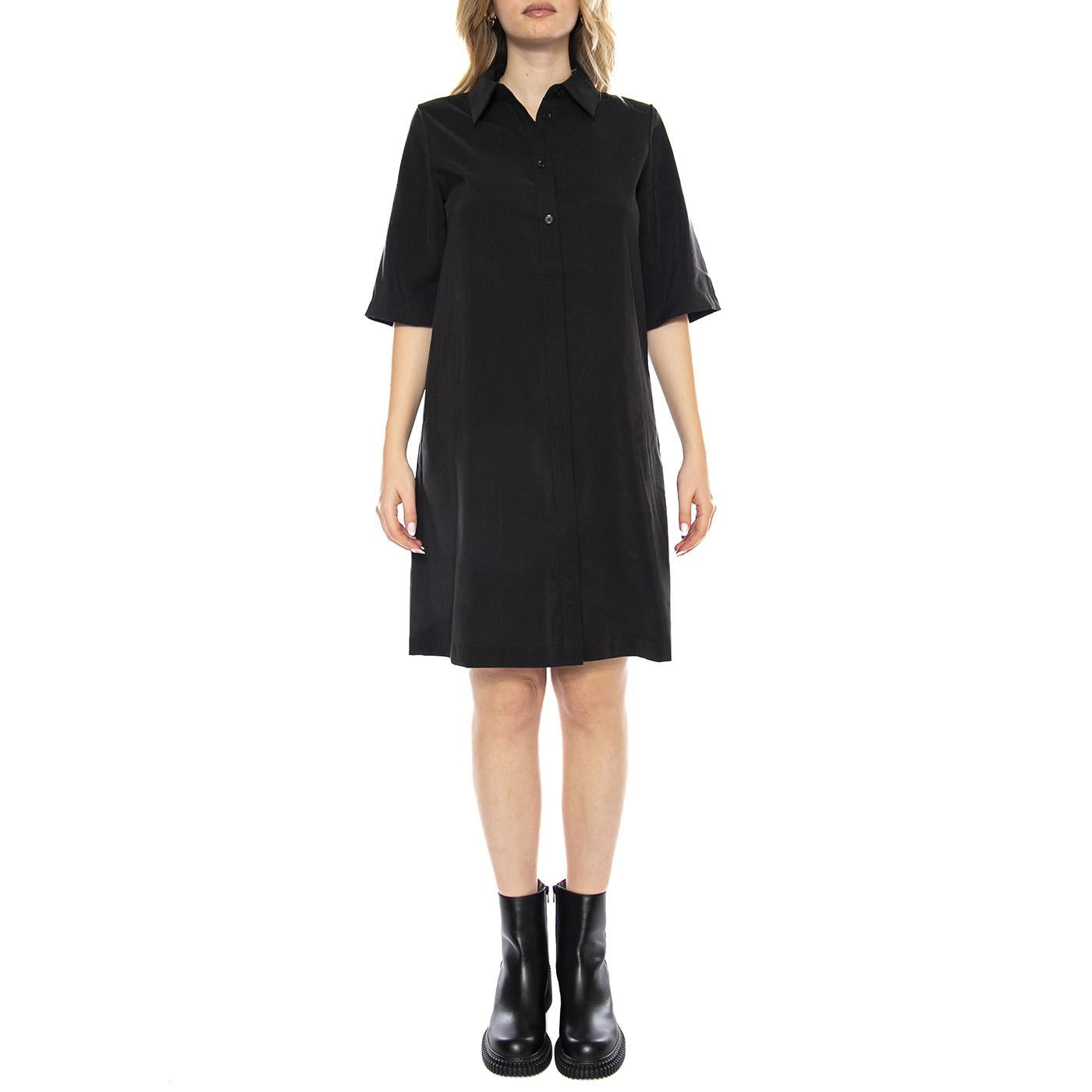 Rey Dress Black -- Abito Donna Nero 237073780 999 MINIMUM 