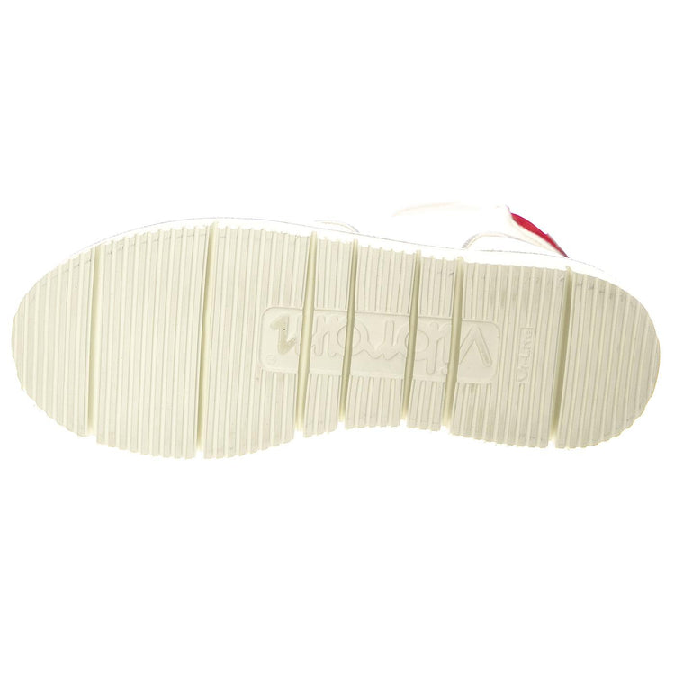 Considered White Red - Scarpe Stringate Profilo Alto Donna Bianche OGSCONSIDERED-WHTRED  ORIGINAL GRADE 