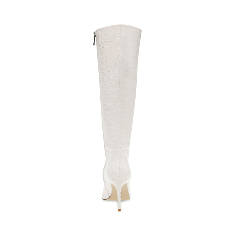 Lovable Bone Croco - Stivali Donna Bianchi SMSLOVABLE-26G  STEVE MADDEN 