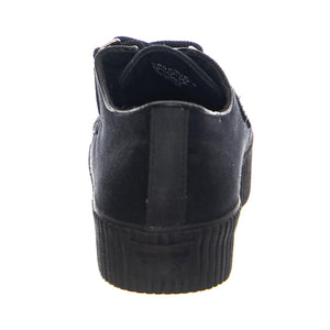 Underground Hoxton Creeper Canvas Black - Scarpe Stringate Profilo Basso Donna Nere 24397_4  UNDERGROUND 