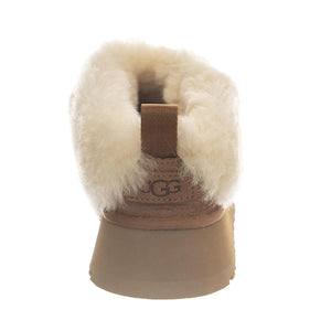 W TAZZELLE CHESTNUT - Scarpe Slip-On Donna Marroni 1171393 CHE UGG 