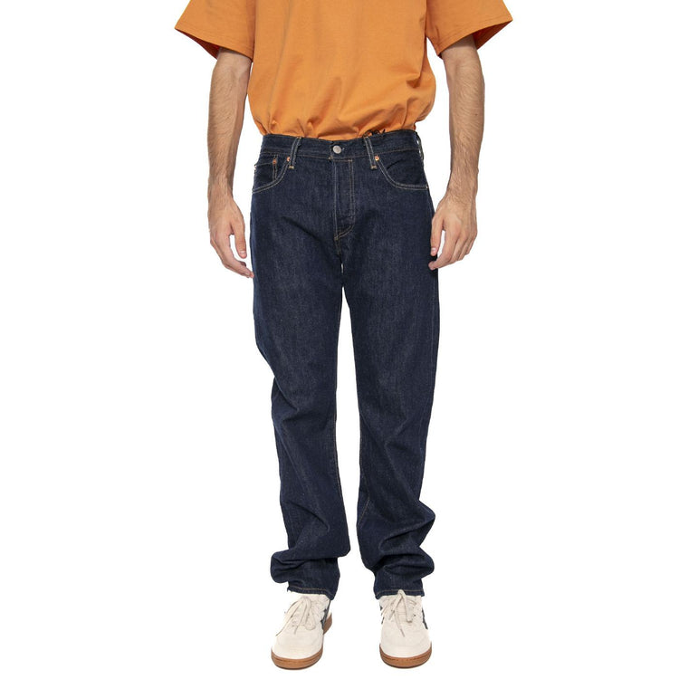 501 Levi's Original Onewash Dark Indigo - Pantaloni Uomo Blu 00501-0101 . LEVIS 