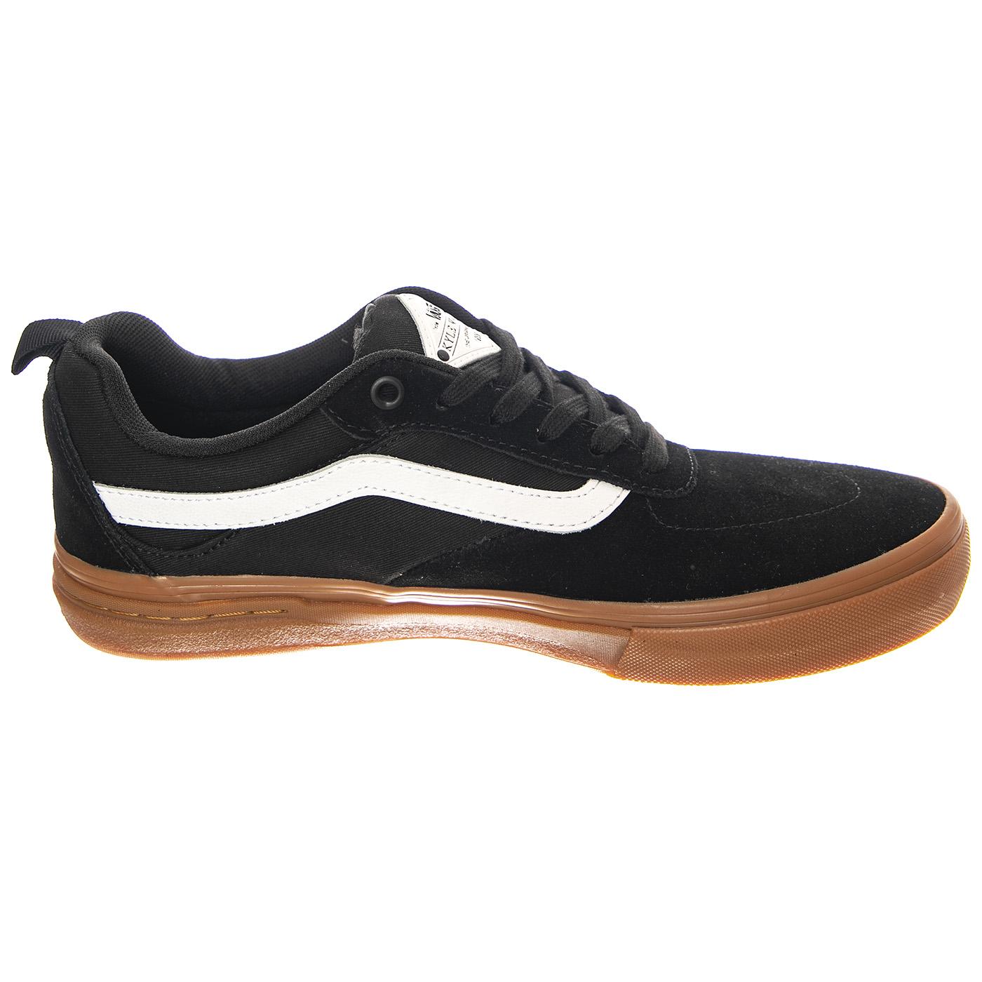 MN Kyle Walker Black / Gum - Scarpe Stringate Profilo Basso Uomo Nere VN0A5JIEB9M1  VANS 