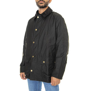 Ashby Wax Jacket Olive - Giacca Invernale Uomo Marrone 222MMWX0339-OL71 . BARBOUR 