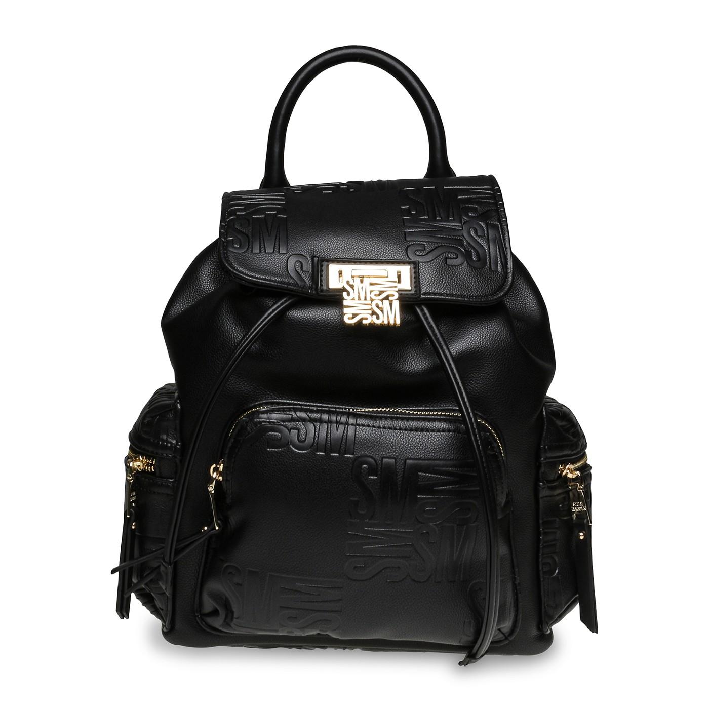 BHiker Black / Gold - Zaino Nera SMABHIKER-B-G  STEVE MADDEN 