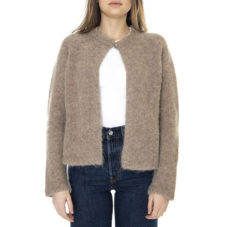 021SD53027 - Cardigan Donna Indaco / Nocciola 021SD53027 -029018-02 . ALESSIA SANTI 