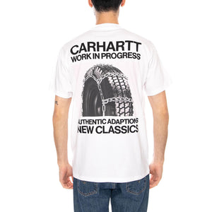 S/S SEAN HAMILTON 03 T-SHIRT - Maglietta Girocollo Uomo Bianca I036270 02XX CARHARTT WIP 