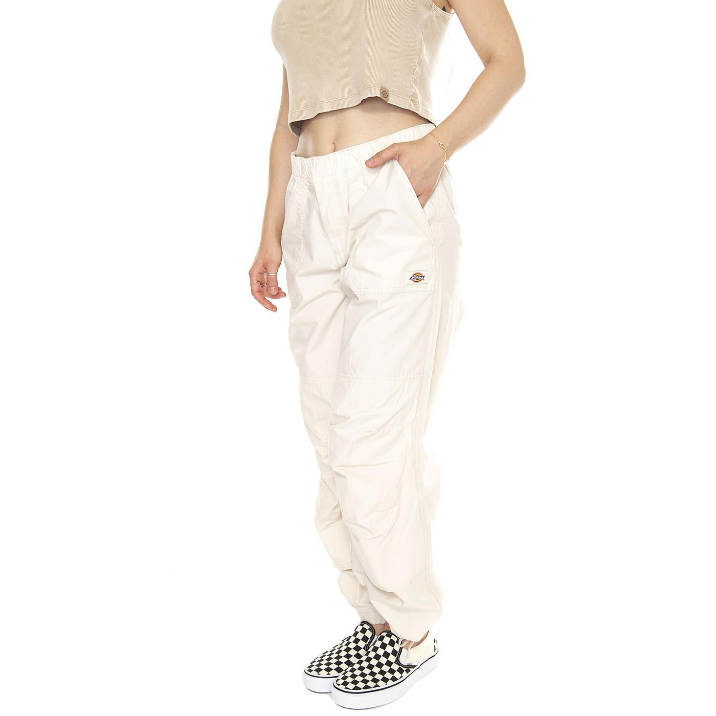 Fisherville Pant W Whitecap Gray - Pantaloni Cargo Donna Bianchi DK0A4YV4F901  DICKIES 