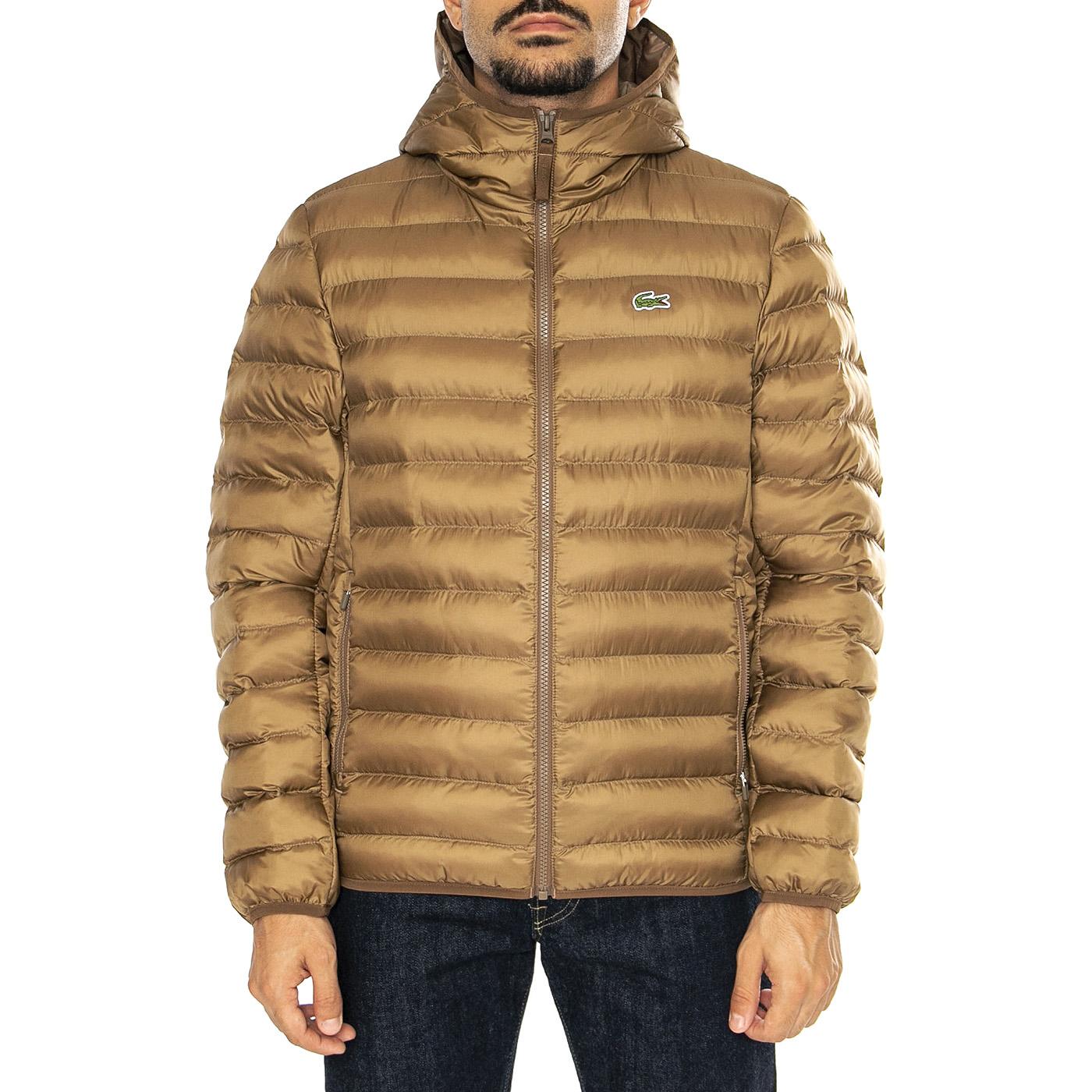 Blusone BH2909-SIX Brown - Giacca con Cappuccio Uomo Marrone BH2909-SIX  LACOSTE 