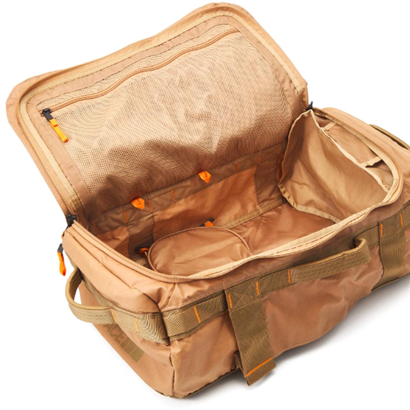 Base Camp Voyager Duffel 32L Almond Butter / Utility Brown / Mandarin - Borsa da Viaggio Marrone NF0A52RROHC1  THE NORTH FACE 