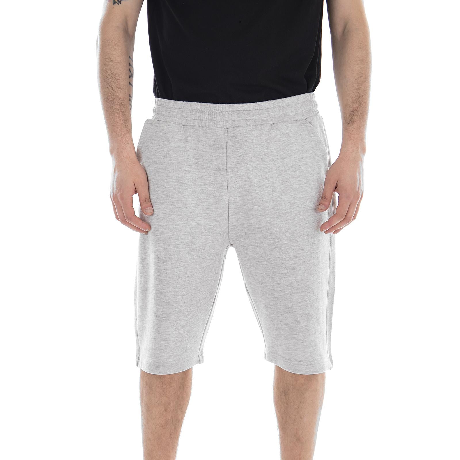 Cameron Long Shorts Sweat light grey melange bros 682162-B13  FILA 