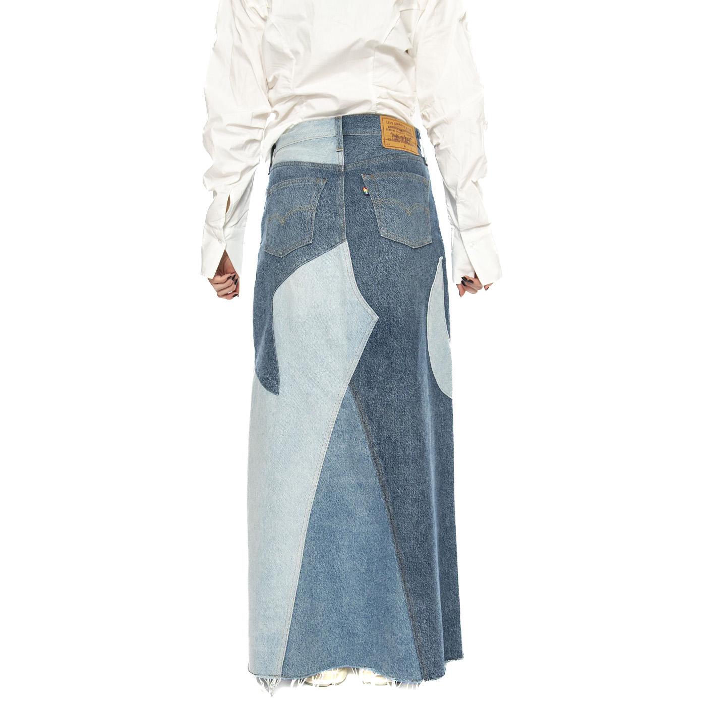 Icon Skirt - Gonna Denim Jeans Blu A8395-0000  LEVIS 