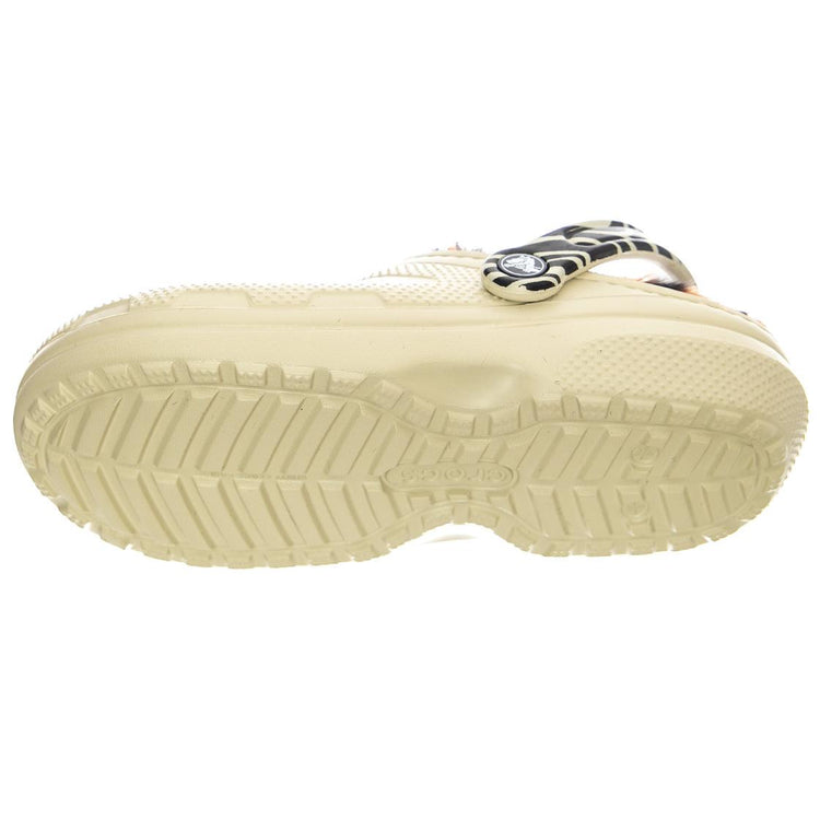 Classic Lined Animal Remix Clog W Bone / Multi Animal - Sandali Donna Beige / Multi CR.207842-BOMA  CROCS 