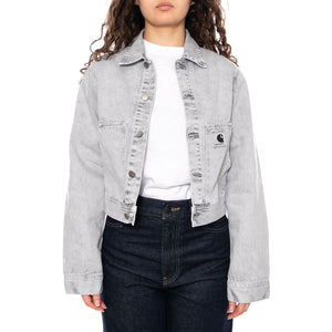 W' Arca Jacket  - Giacca Denim Jeans Donna I036528 895F CARHARTT WIP 