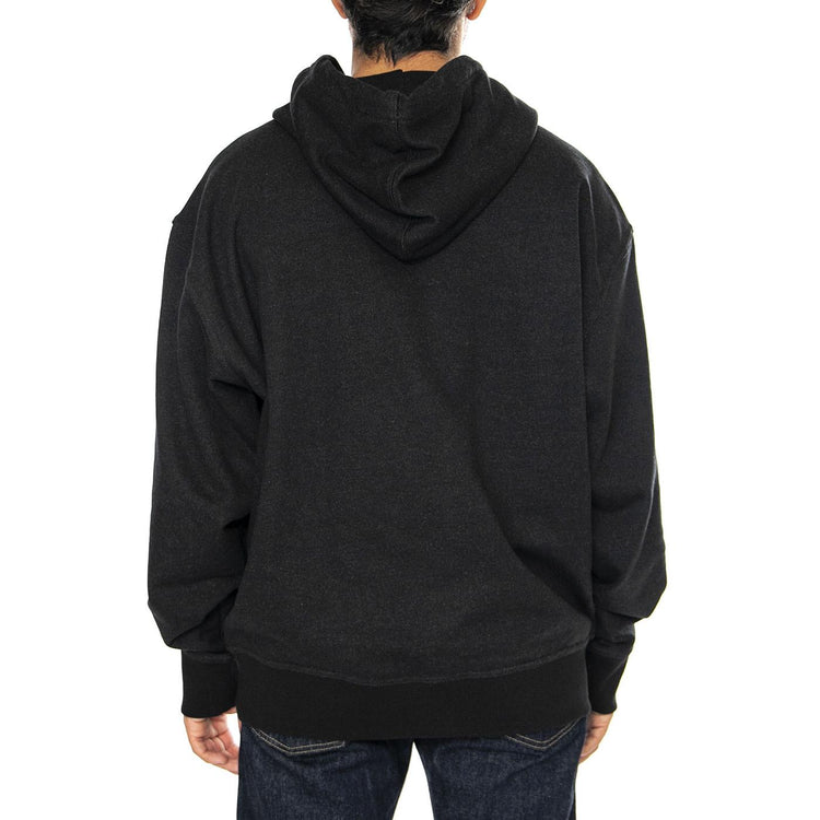 Clancy Heavyweight Hoodie Black - Felpa con Cappuccio Uomo Nera DK0A87CJBLK1  DICKIES 