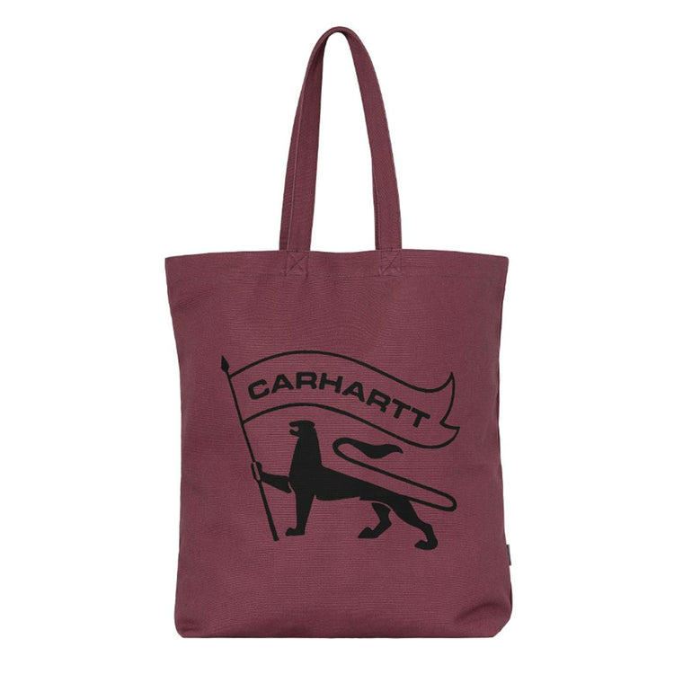 Stamp Tote Dusty Fuchsia / Black - Borsa Shopping Bag Bordeaux I033629.2B0XX  CARHARTT WIP 