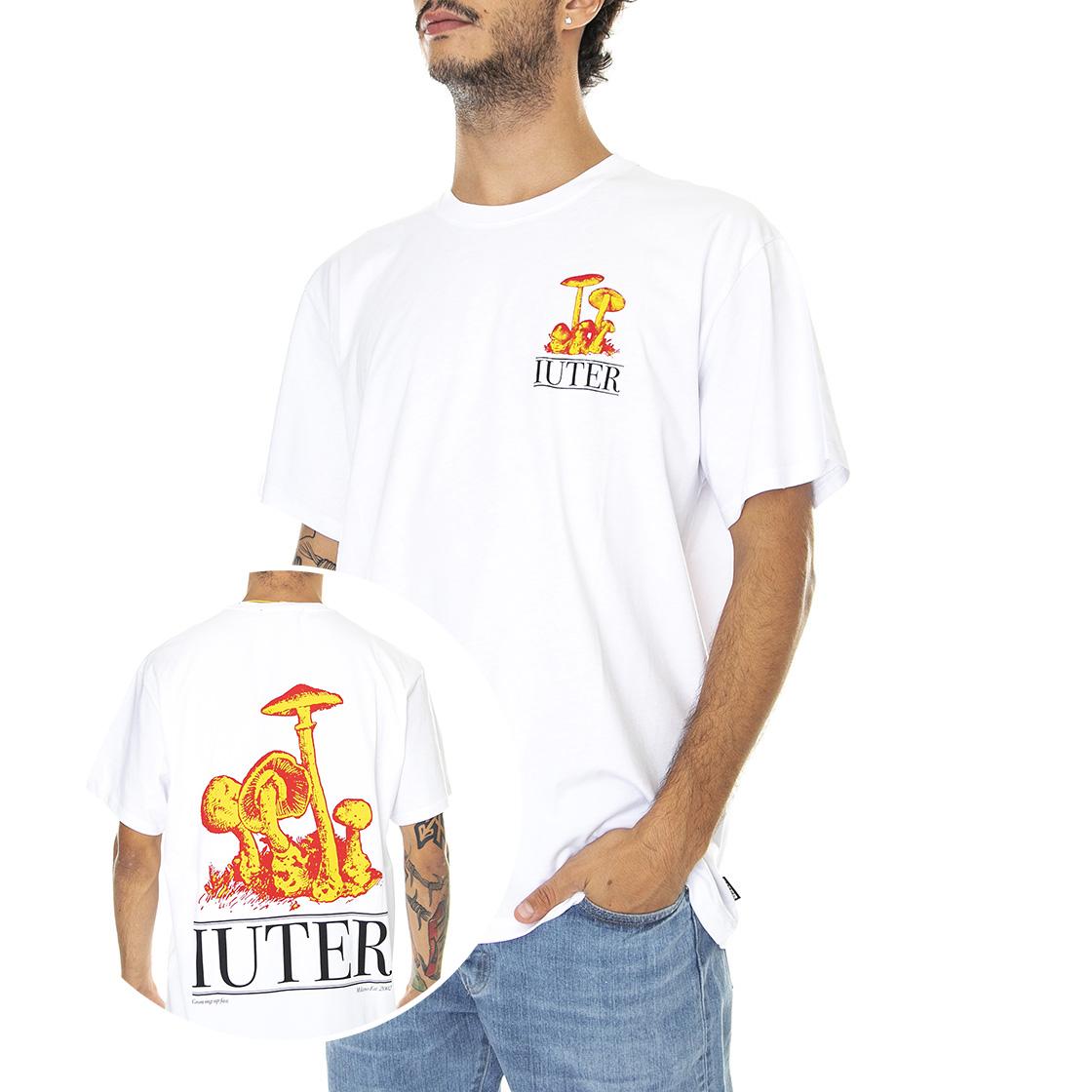 Growing Tee White - Maglietta Girocollo Uomo Bianca 22WITS41-WHITE  IUTER 