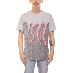 OCTOPUS CNC TEE RED ICE GREY 80666_4  OCTOPUS 