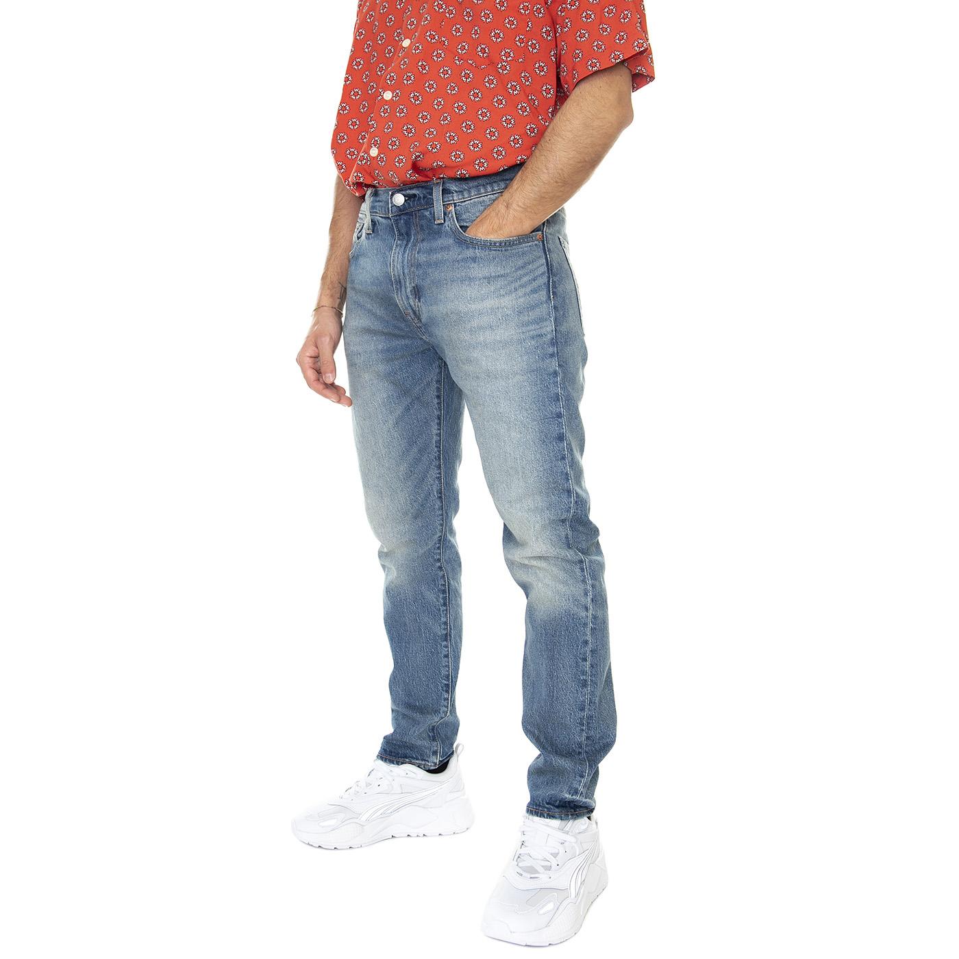 512 Slim Taper Money In The Bag Med Indigo Worn In - Pantaloni Denim Jeans Uomo Blu 28833-1068  LEVIS 