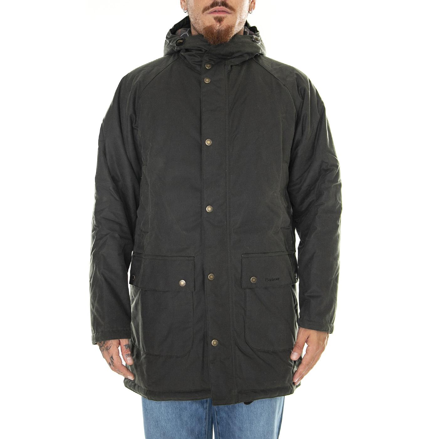 M' Wax Park Fern Jacket - Giacca Invernale Uomo Verde MWX2208-OL53-FW23  BARBOUR 