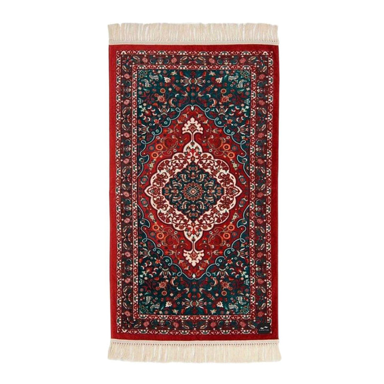 Haven Multicoloured Beach Towel - Telo Mare Multicolore ST086-BURGUNDY  SLOWTIDE 