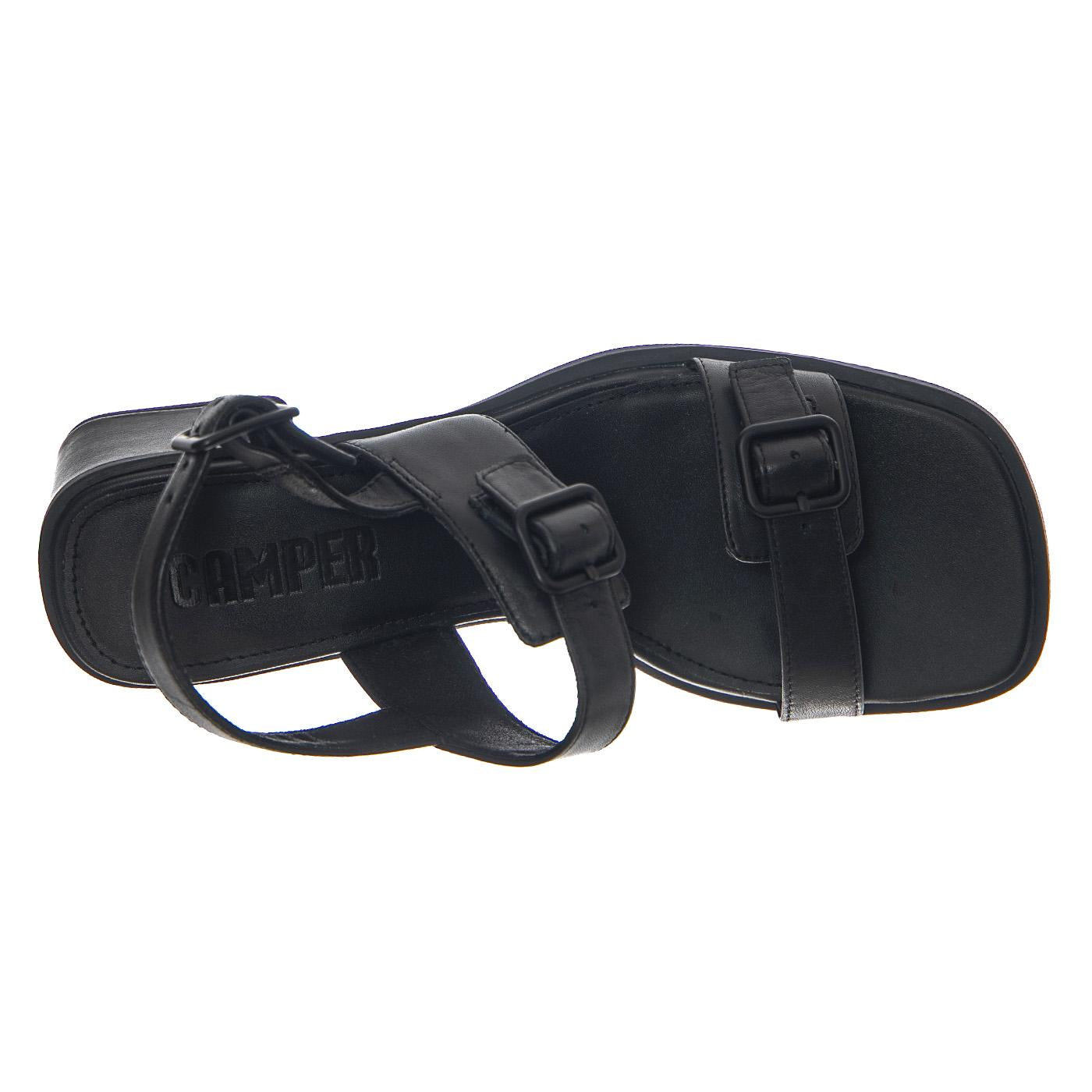 Ultrasoft Negro/KoraSand Ultrasoft Negro - Sandali Donna Neri K201739 001 CAMPER 