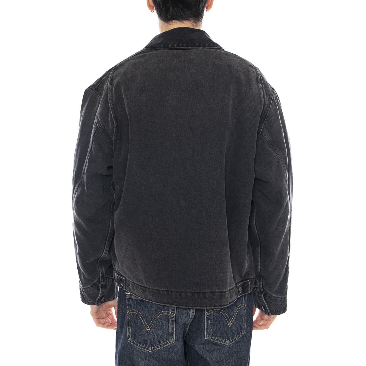 OG Detroit Jacket - Giacca Uomo Nera I036259 89B7 CARHARTT WIP 