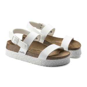 PAPILLIO CAMERON BIRKO FLOR monochrome marble white 111832_4  BIRKENSTOCK 