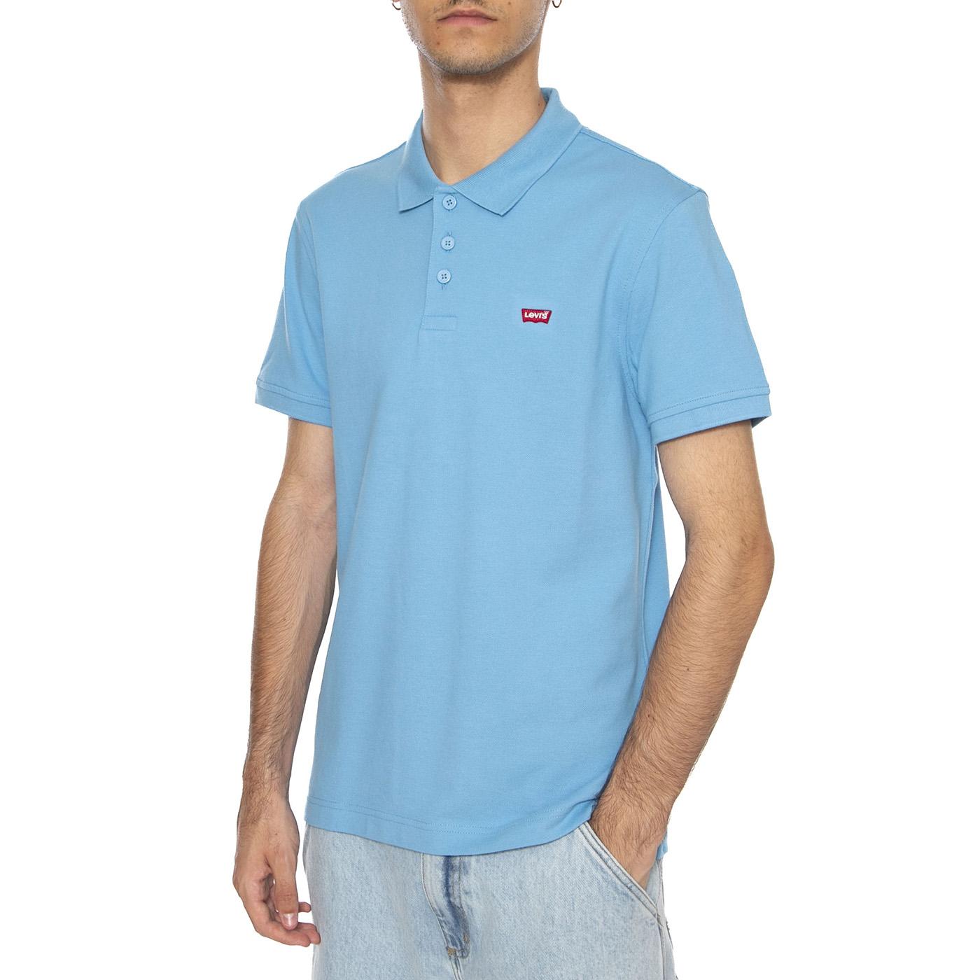 Levi's®Polo Droit Piqué Stretch - Polo Uomo Azzurra 35883-0181  LEVIS 