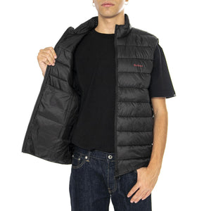 Bretby Gilet Black - Giacca Smanicata Uomo Nera MGI0024-BK11  BARBOUR 