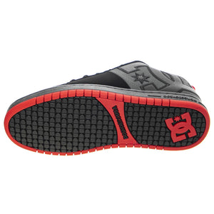 M' Court Graffik Black / Grey / Red - Scarpe Stringate Profilo Basso Uomo Nere US 12 ADYS100442  DC 