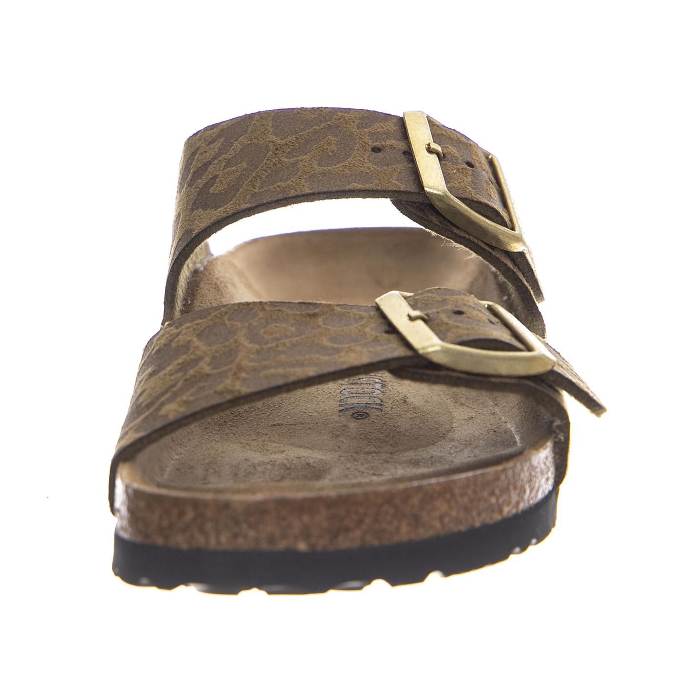 AAutunno / Inverno - Arizona Bs Syn leo Khaki Narrowr Fit - Sandali Donna Multicolore 1030586 . BIRKENSTOCK 