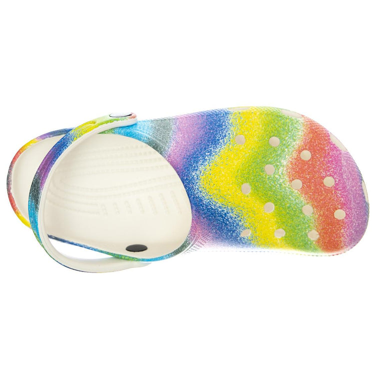 Classic Spray Dye Clog White / multi - Sandali Donna Arcobaleno / Multicolore 262022_1  CROCS 