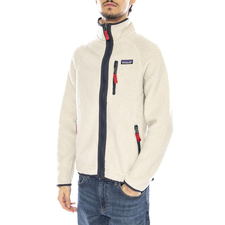 M's Retro Pile Jkt PNSM - Giacca Uomo Pile Bianca 22801 PNSM PATAGONIA 