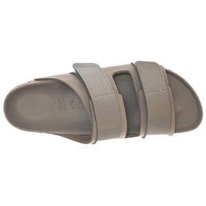 Uji stone coin, Nubuck Leather/High Shine Leather - Sandali Uomo / Donna Grigi 1029302  BIRKENSTOCK 