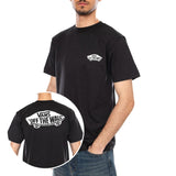DOUBLE STANDARD SS TEE BLACK / WHITE - Crewneck T-Shirt Herren Schwarz Herren VANS