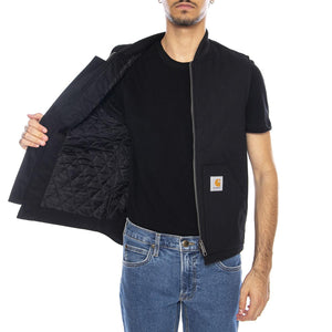 Classic Vest Black - Giacca Smanicata Uomo Nera I035695.8901 . CARHARTT WIP 