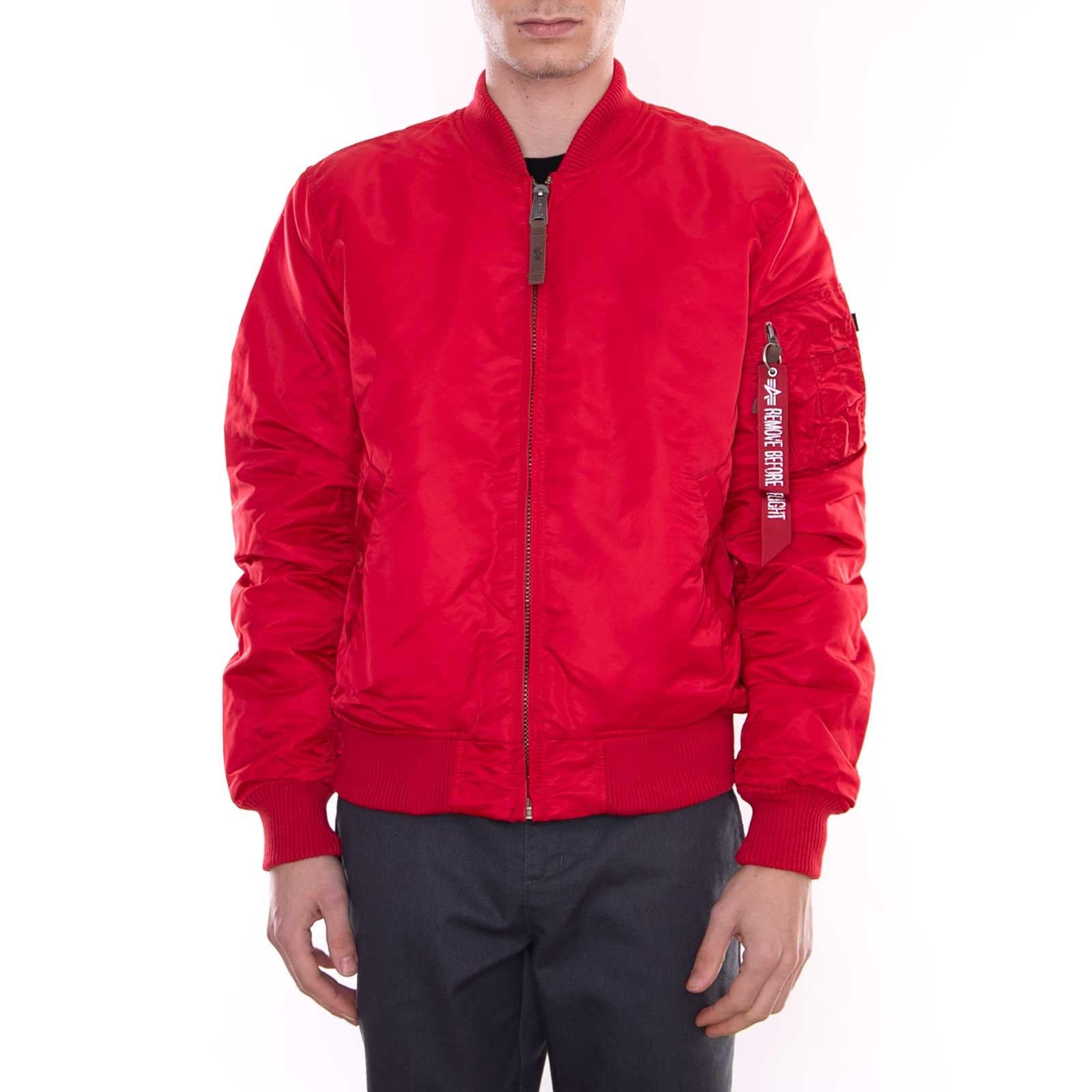 MA-1 VF 59 Flight Jacket Speed Red 191118-328  ALPHA INDUSTRIES 