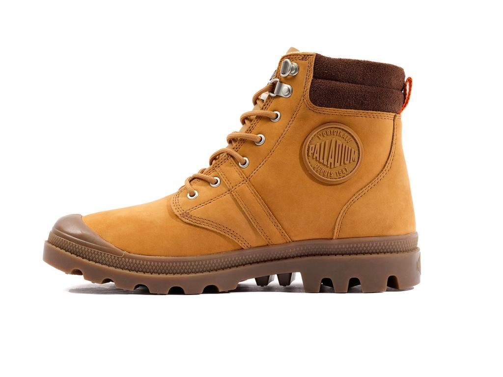 Pallabrousse Sc Wp + Apple Cinnamon - Scarpe Stringate Profilo Alto Uomo Marrone PAS08841-203-M  PALLADIUM 