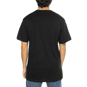 Sommer Sparrow Front  Black - Maglietta Girocollo Uomo Nera SCA-TEE-11470  SANTA CRUZ 