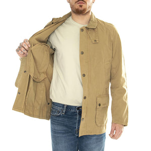 Ashby Casual Stone - Giacca Uomo Marrone MCA0792-BE31-SS23  BARBOUR 
