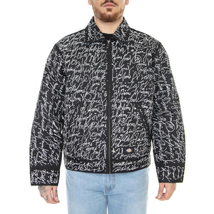 Armah Lined Eisenhower Black - Giacca Estiva Uomo Nera / Multicolore DK0A4YULBLK1  DICKIES 