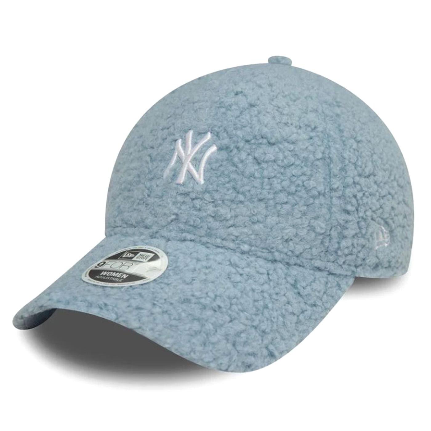9Twenty New York Yankees Borg Light Blue - Cappellino con Visiera Azzurro 60580743  NEW ERA 