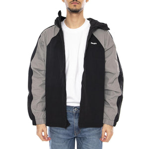 HUF Set Shell Jacket -- Giacca con Cappuccio Uomo Nera JK00389 BLK HUF 