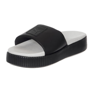 Platform Slide Wns Puma Black-Whisper White 36612104  PUMA 