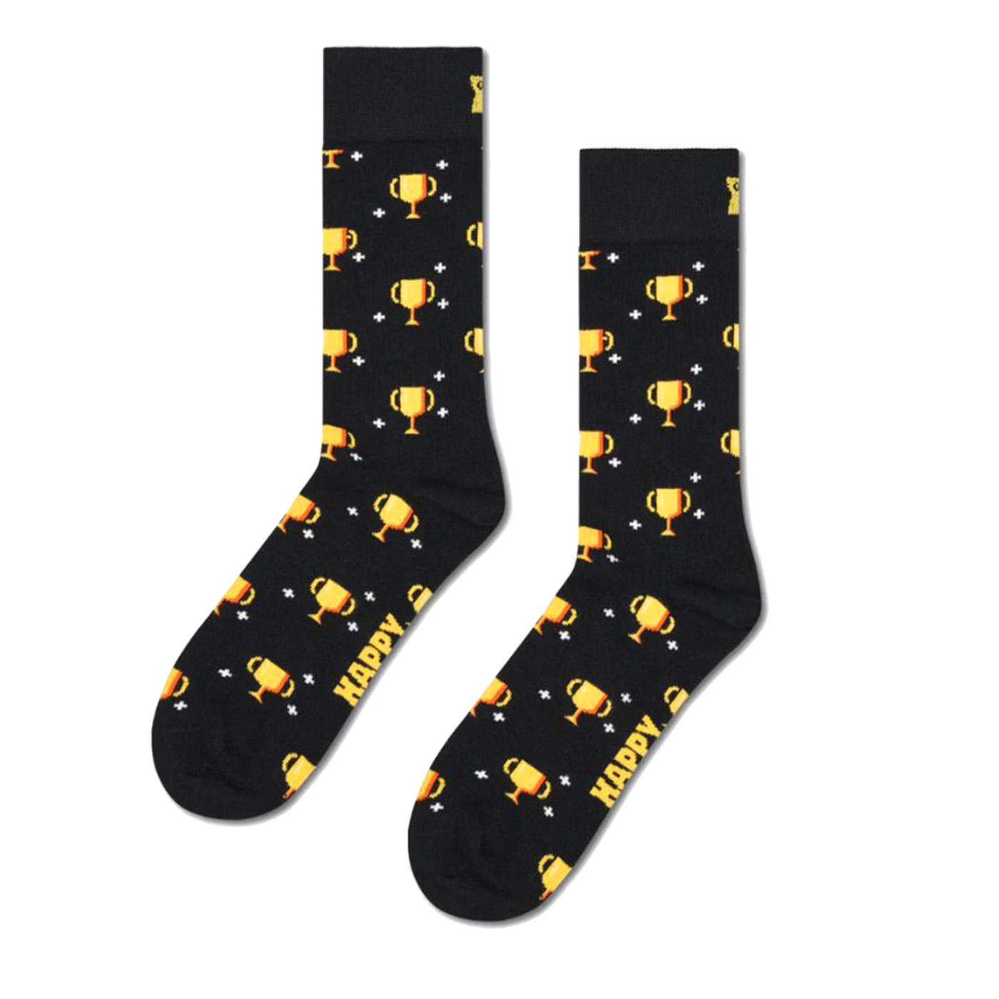 You Win Sock -- Calzini Uomo Multicolore P003163 BLACK HAPPY SOCKS 