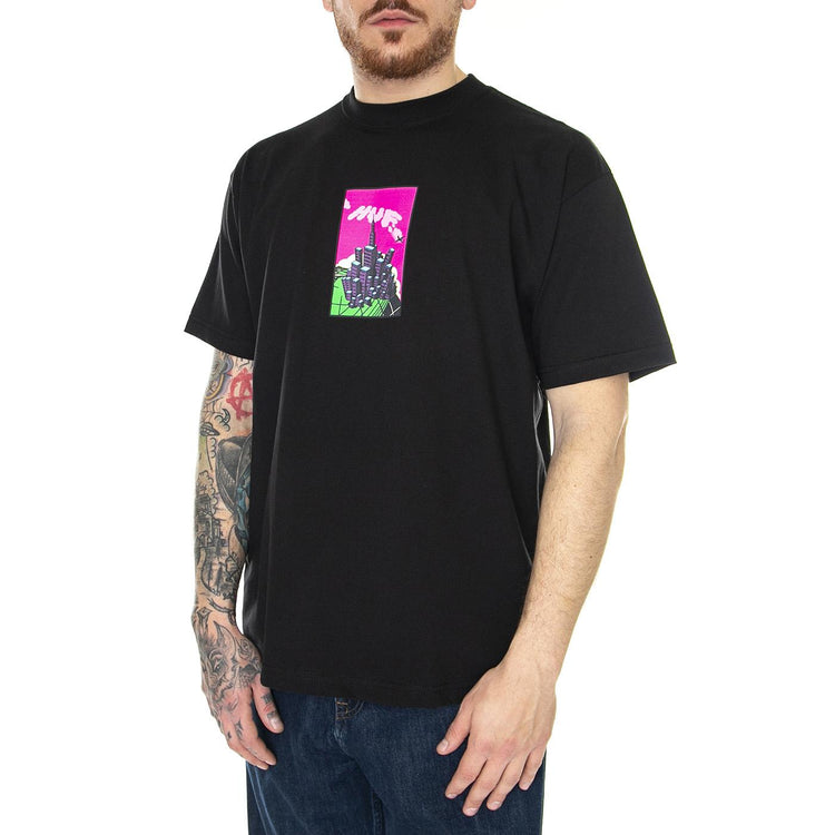 Sky Is The Limit S/S Tee Black - Maglietta Girocollo Uomo Nera TS01948-BLACK  HUF 