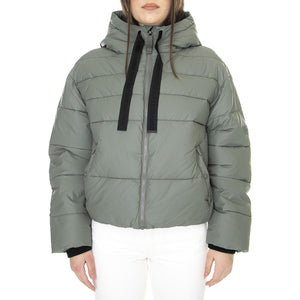 W Intrepid Short Puffer Urban Grey - Giacca Invernale con Cappuccio Donna Grigia HUCWRO1406RNT  HUNTER 