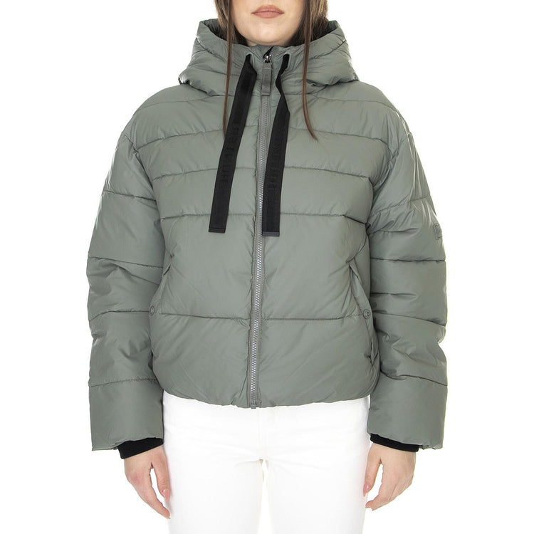 W Intrepid Short Puffer Urban Grey - Giacca Invernale con Cappuccio Donna Grigia HUCWRO1406RNT  HUNTER 