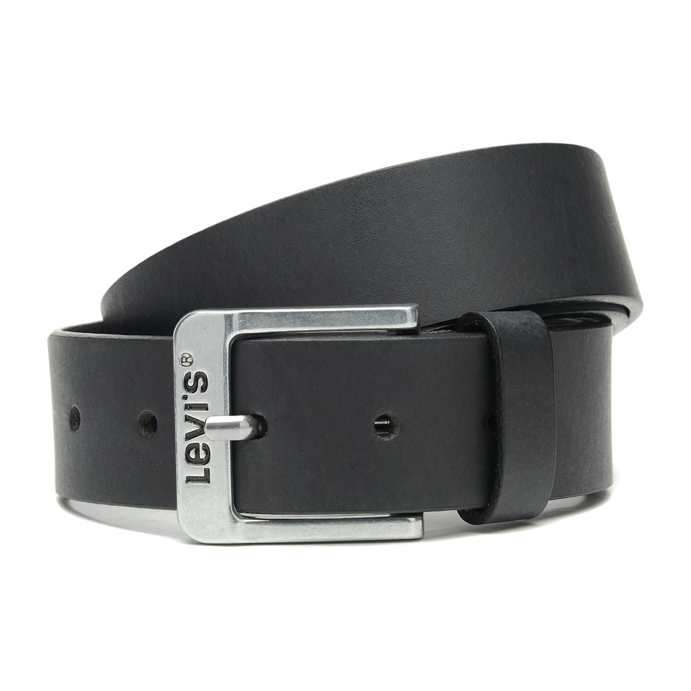 Free Regular Black - Cintura in Pelle Nera 5117-3-59  LEVIS 